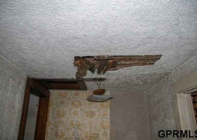 This rental property with a collapsed ceiling is an example of what LB85 would help avoid.