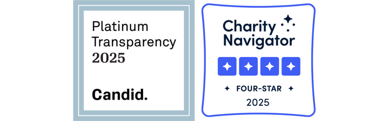2025 Candid Platinum Transparency | 2025 Four-Star Charity Navigator