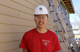 Habitat Omaha volunteer, George