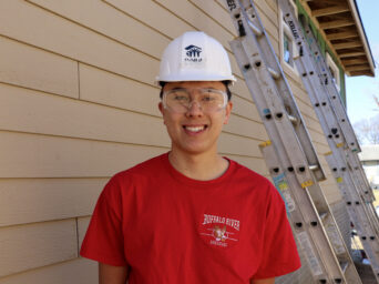 Habitat Omaha volunteer, George